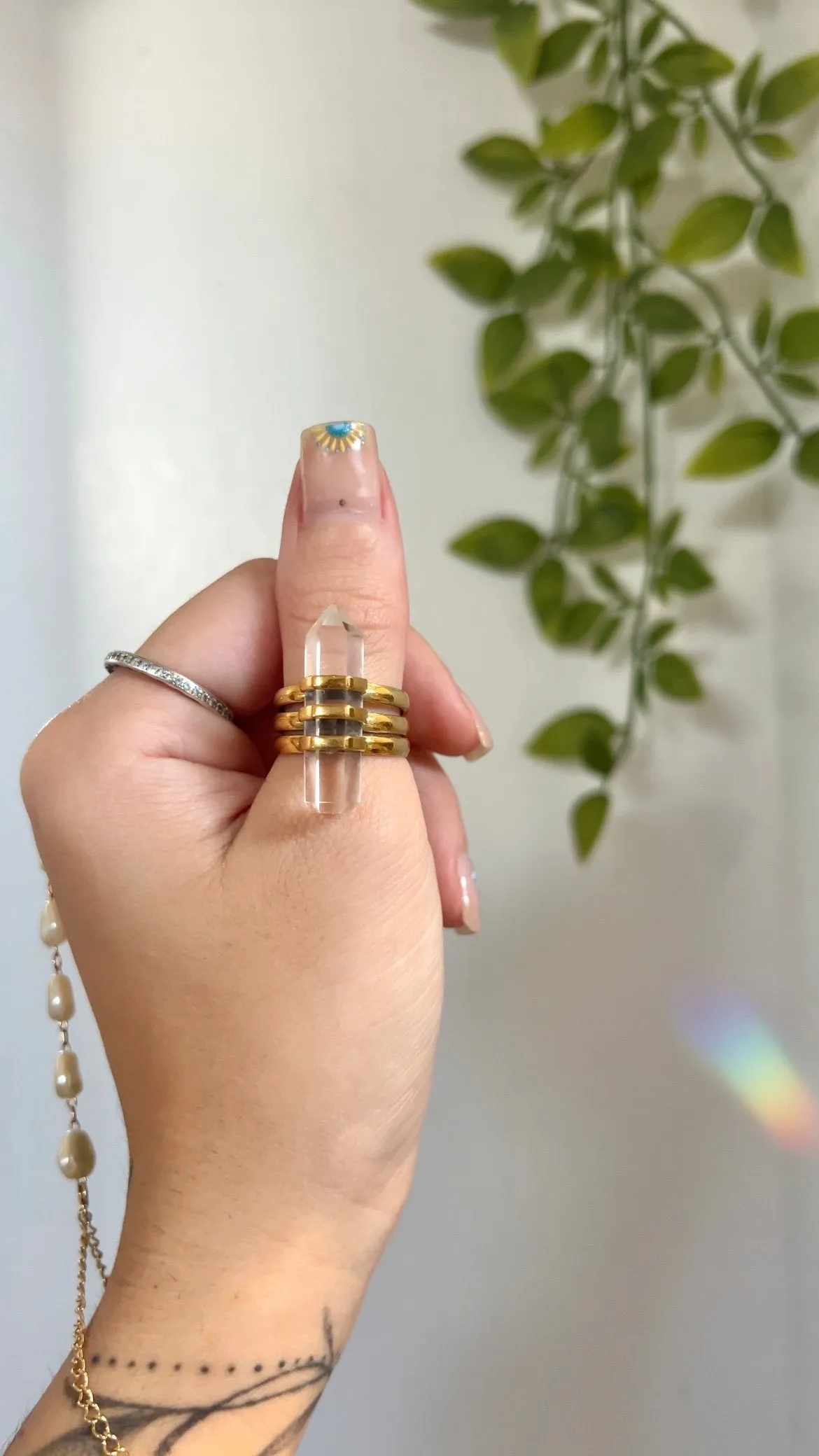 The Catalyst • Clear Quartz Ring