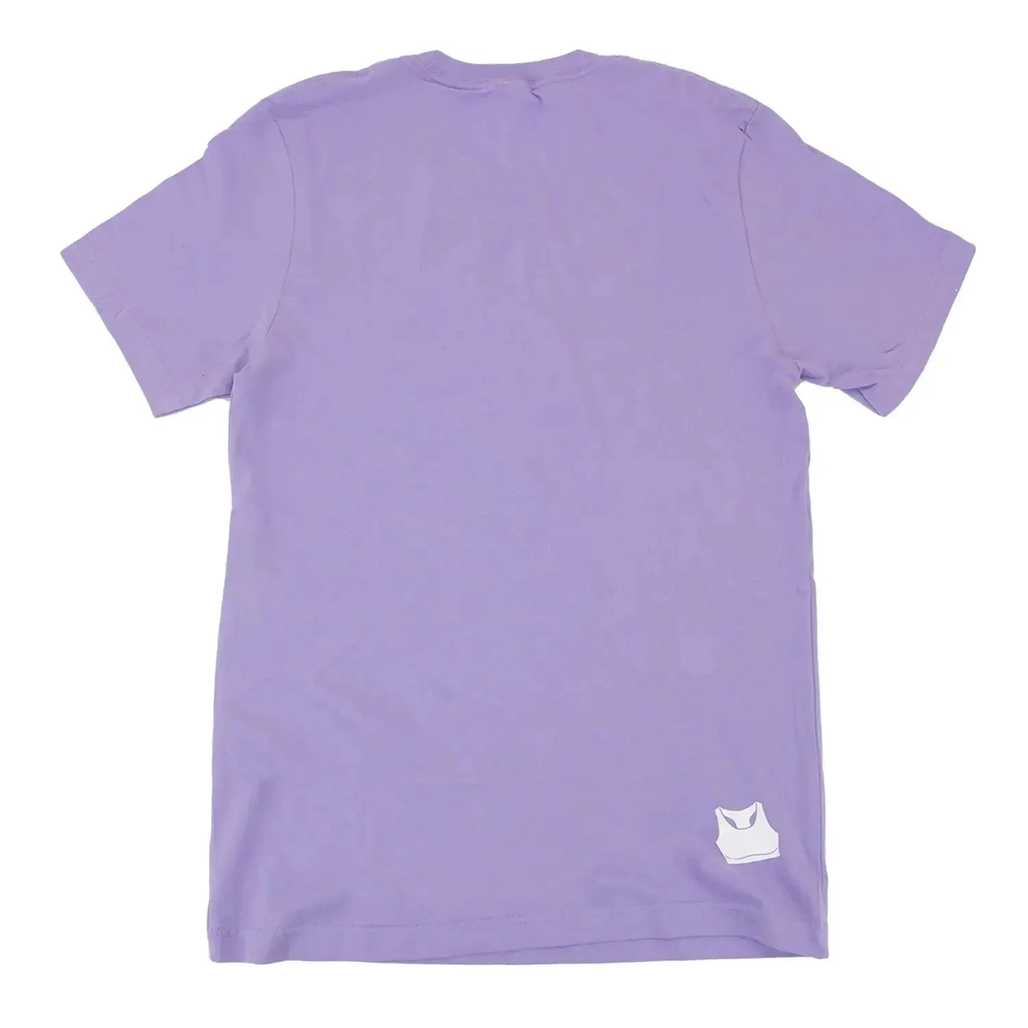 The Sports Bra Short Sleeve Tee (Lavender)