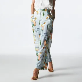 The Terrace Pant - Postcard Print