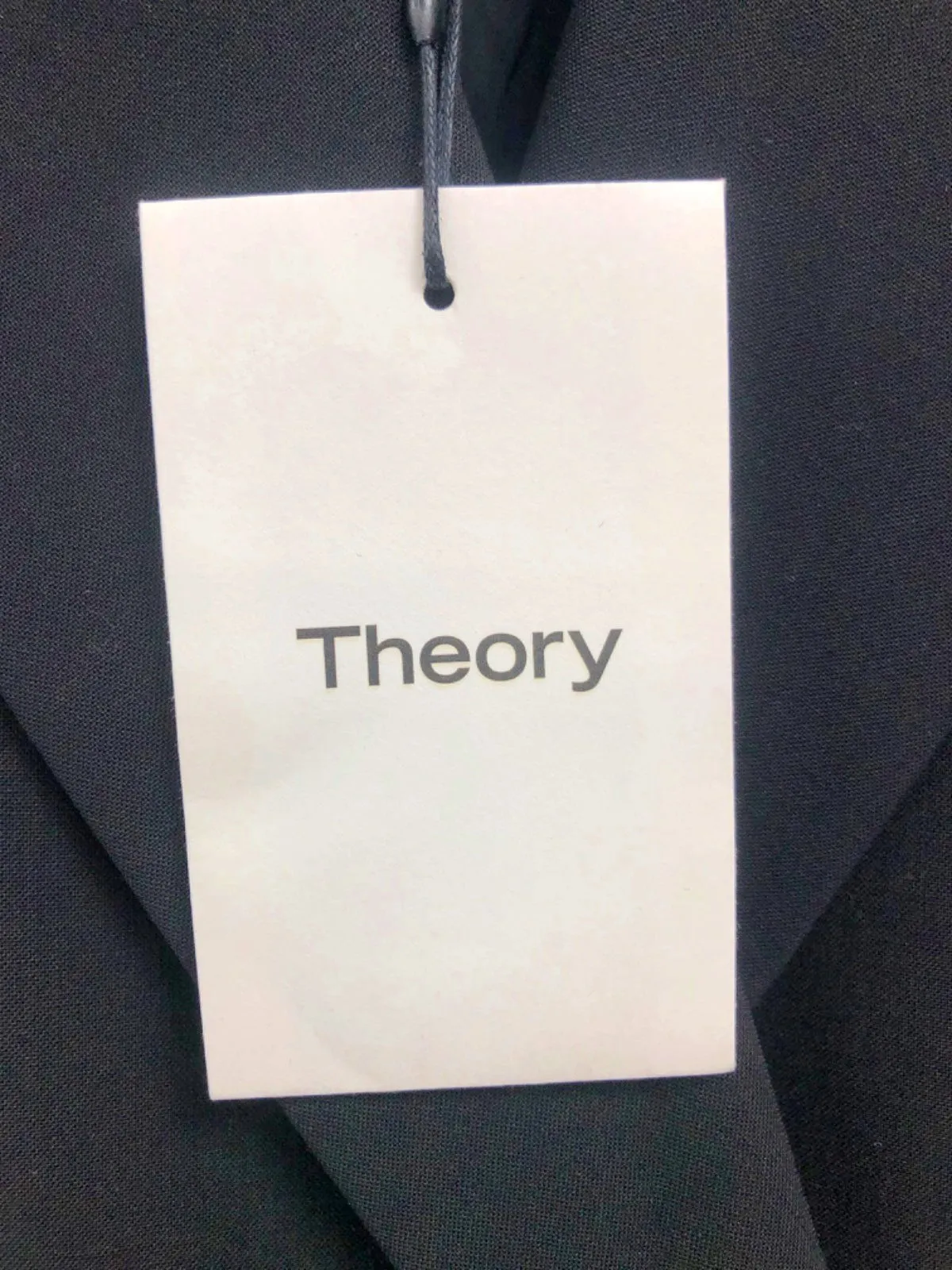 Theory Black Double-Breasted Blazer Dress UK 8