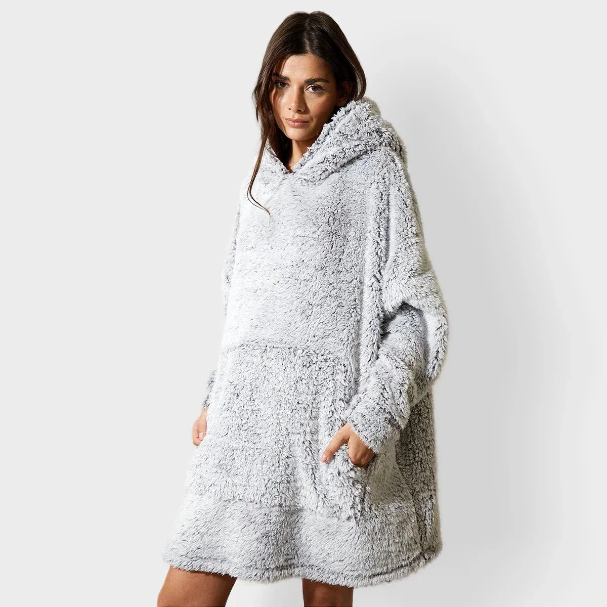 Threadbare Oversized Fluffy Lounge Hoodie