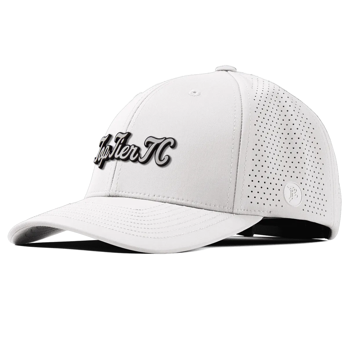 Top Tier Script White Curved Elite