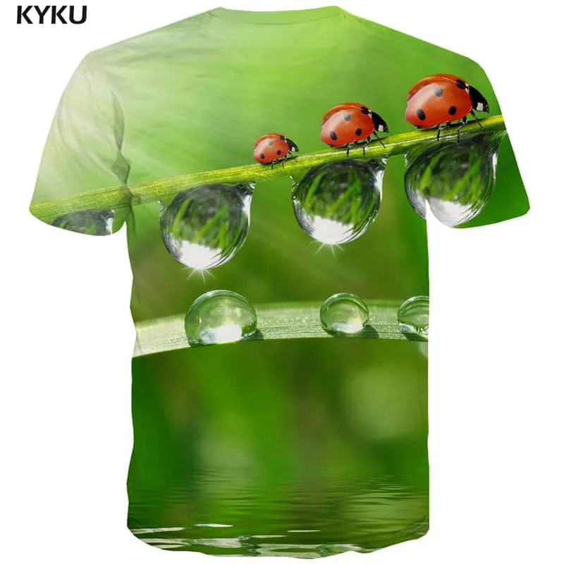 tshirt insect plant clothing beautiful man art costume Cool