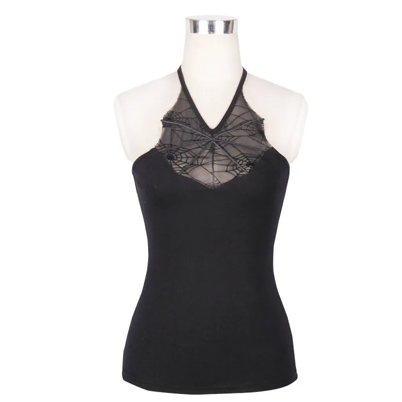 TT020 everyday summer sexy women V-neck Bat wings black cotton vests