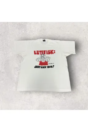 Vintage Single Stitch Best Screen Stars Lutefisk: Just Say No! Tee- XL