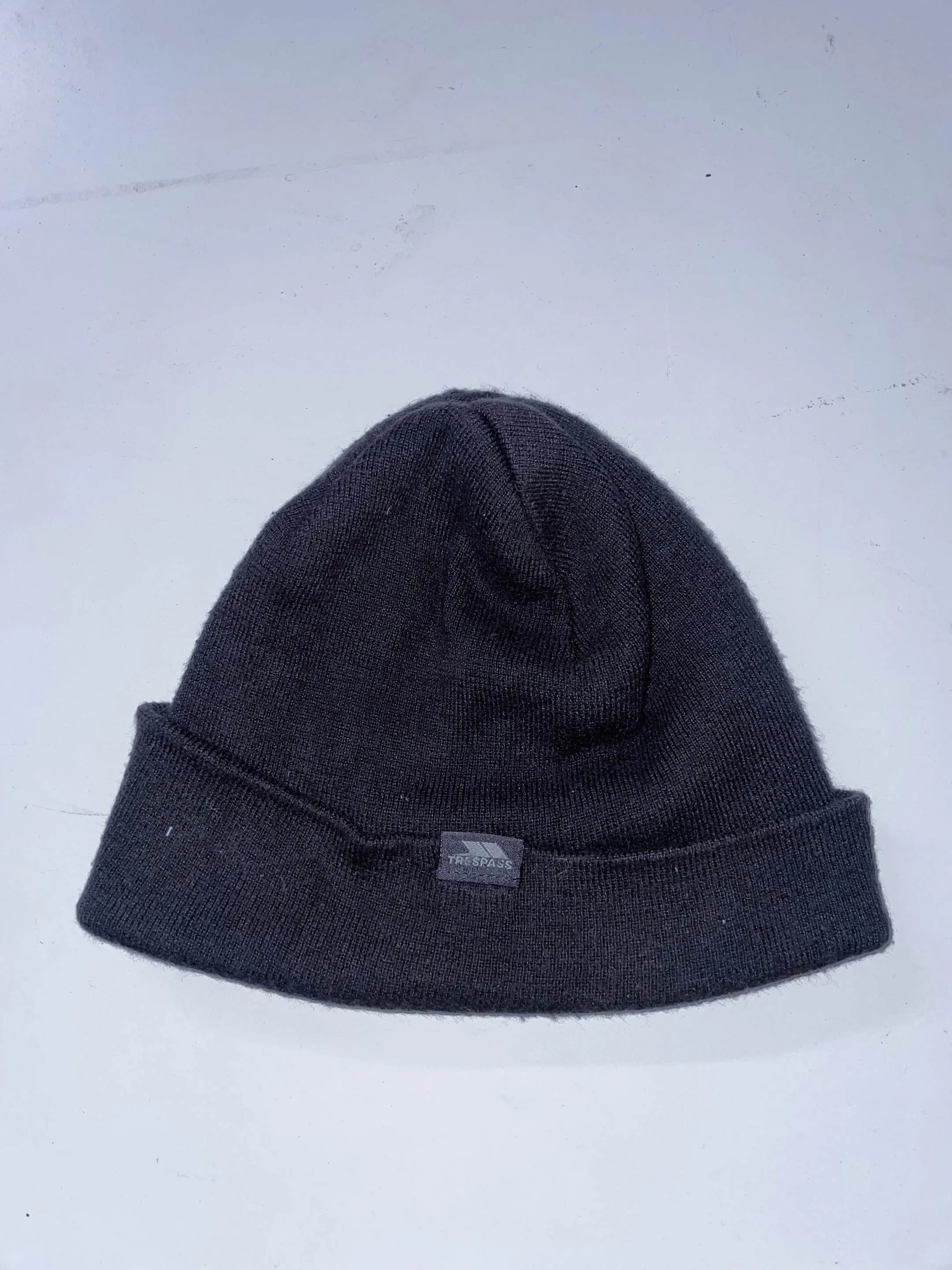 Vintage Trespass grey beanie hat