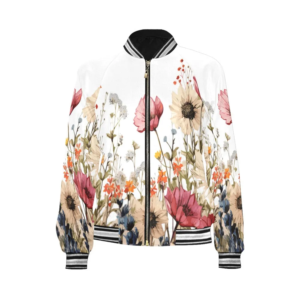 Wildflowers awd314 Bomber Jacket for Women