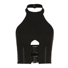 WLS Personality Halter Strap Vest