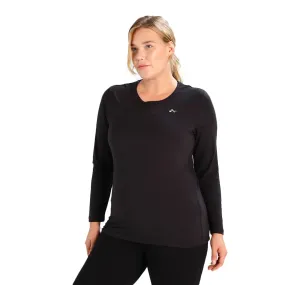 Women's Oversized Sport Top,Black