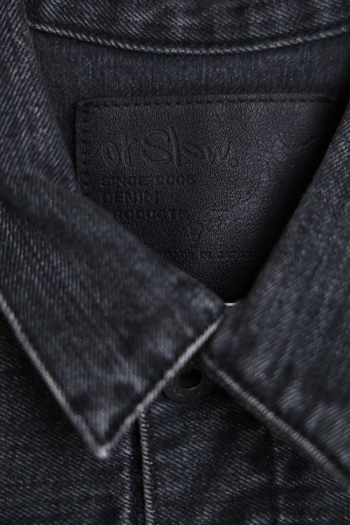 WWII Type I Denim Jacket - Black Denim