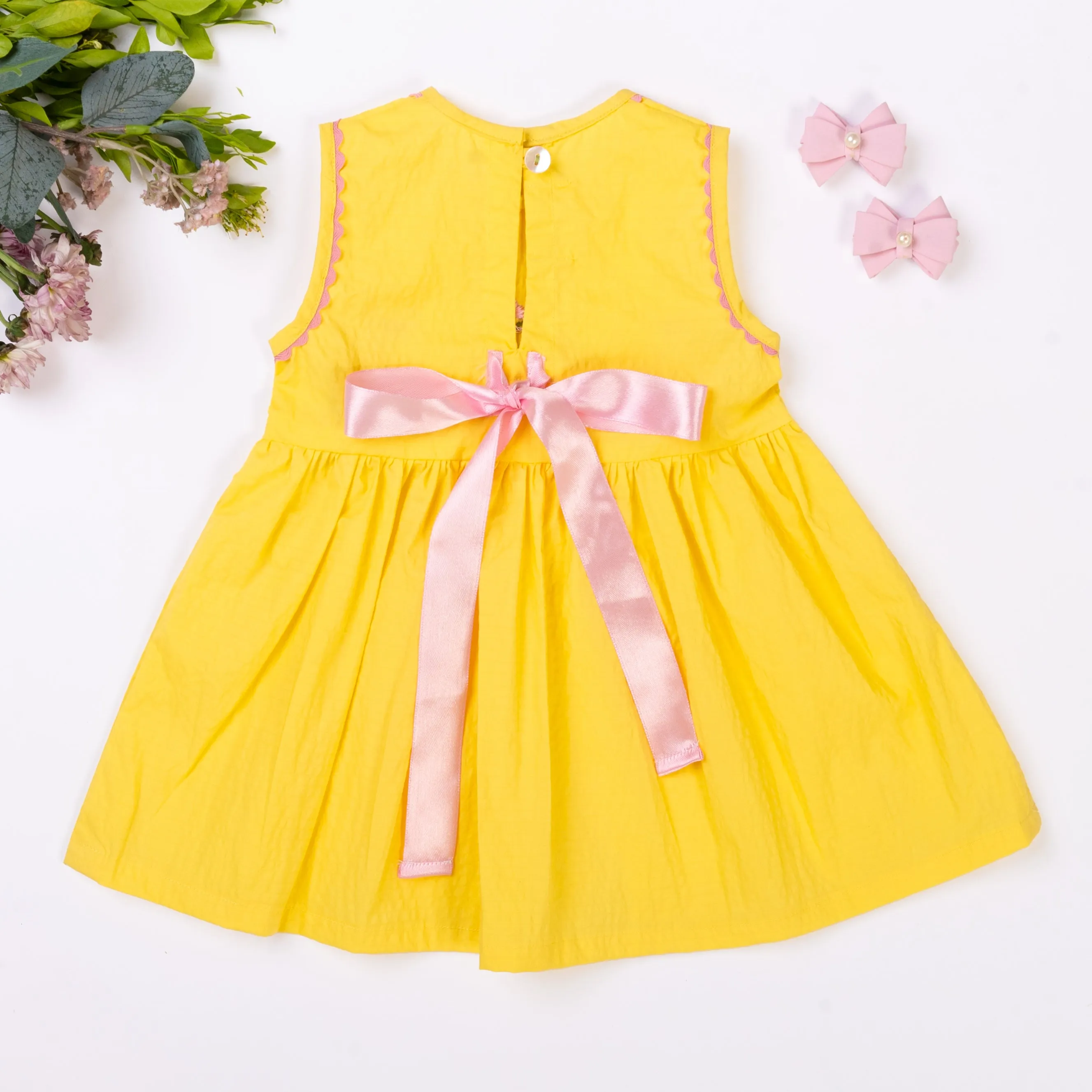 Yellow Anna Dragonfly Dress